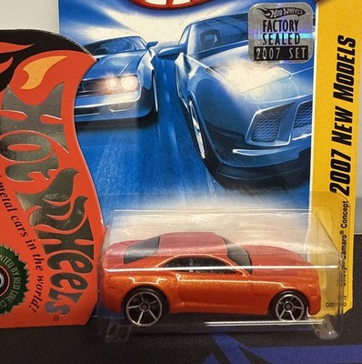 2007 Hot Wheels Chevy Camaro Concept   1/500 Factory Sealed  