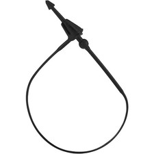 Plastic Fasteners Hang Tags Black Snap Lock Pins Security Loop Price Tag Pins