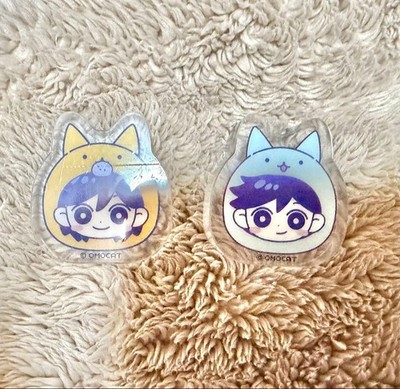 OMORI Acrylic Block Set  Hiro & Kel  Game Collab  New  Unopened