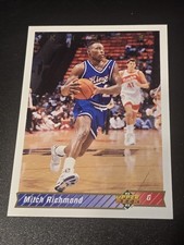 1992-1993 Upper Deck Basketball #162 Mitch Richmond