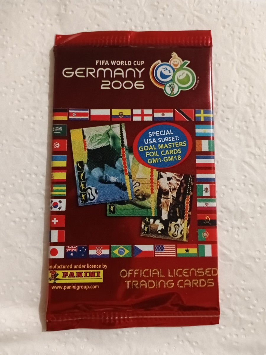 PANINI FIFA WORLD CUP GERMANY 2006 SEALED PACKS (22 packs avail