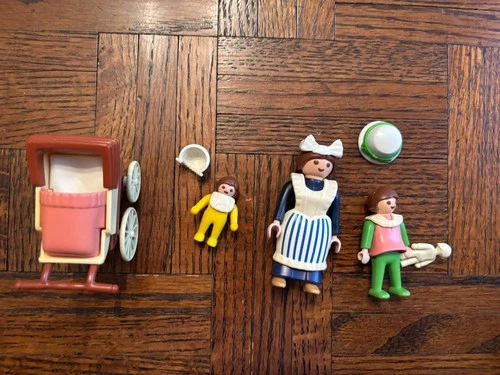 Playmobil Victorian Dollhouse Mansion #5502 Carriage Set Complete No Box Vintage