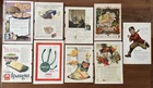 Vintage 1920s Magazine Ads Lot Coca-Cola Heinz Sun-Maid Karo Front & Back