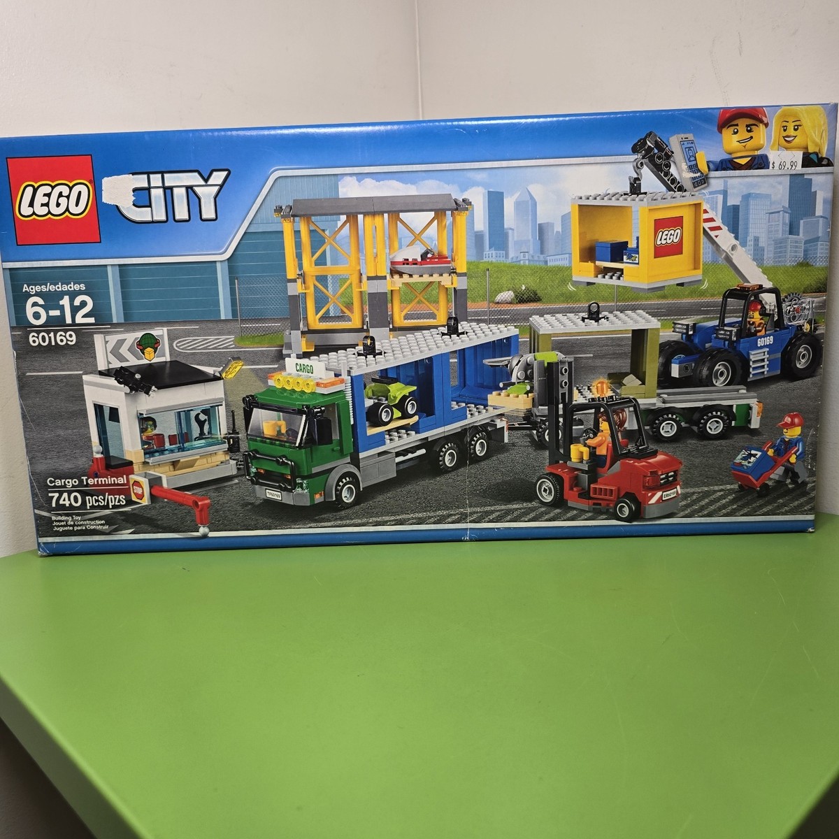 LEGO City: Cargo Terminal (60169) New Sealed Box Retired 4 Unique