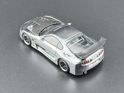 Pop Race Top Secret GT300 Supra Silver Chrome PR640325 1/64 | eBay