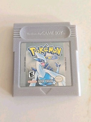 Pokemon Silver Gameboy Color [Authentic   New Save Battery] GBC Cartridge Only