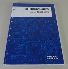 Betriebsanleitung Volvo Penta V6-200 / V6-225 / V8-270 / V8-300 / V8-320 10/2012