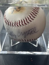 BILLY CRYSTAL SINGLE SIGNED BASEBALL - 700 SUNDAYS