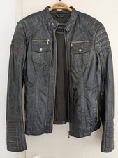 RINO & PELLE Damen Jacke Gr.42 Lammleder Bikerjacke NEU Schwarz