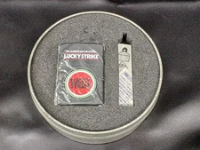 Zippo lighter ZIPPO Missing parts. Model LUCKY STRIKE Matte Black ZIPPO