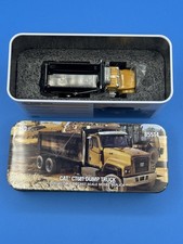Caterpillar CAT CT681 Dump Truck Black and Yellow - High Line Series 85514 1/87