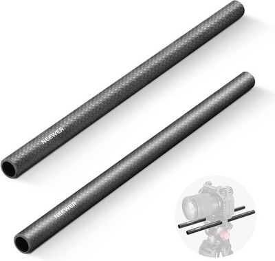 15 mm Rod Verlängerungsstangen aus Kohlefaser, 2 Stück, kompatibel mit SmallR...