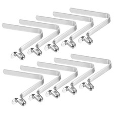 10pcs Kayak Paddle Snaps Button Single Pin Lock Tube Spring Clips 6.5x4mm