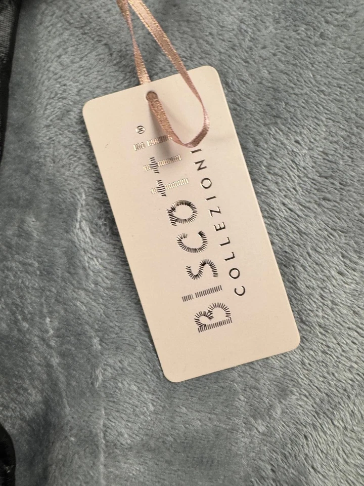 Nuevo con etiquetas Vestido Biscotti Brillante Imitación Cuero Cremallera Manga Gorra Lentejuelas Cuello Talla 7 Foto 3 de 4