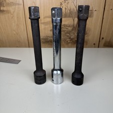 -Lot Of 3 3/4" Drive 6" Socket Extensions Made In USA Walden Power Torque