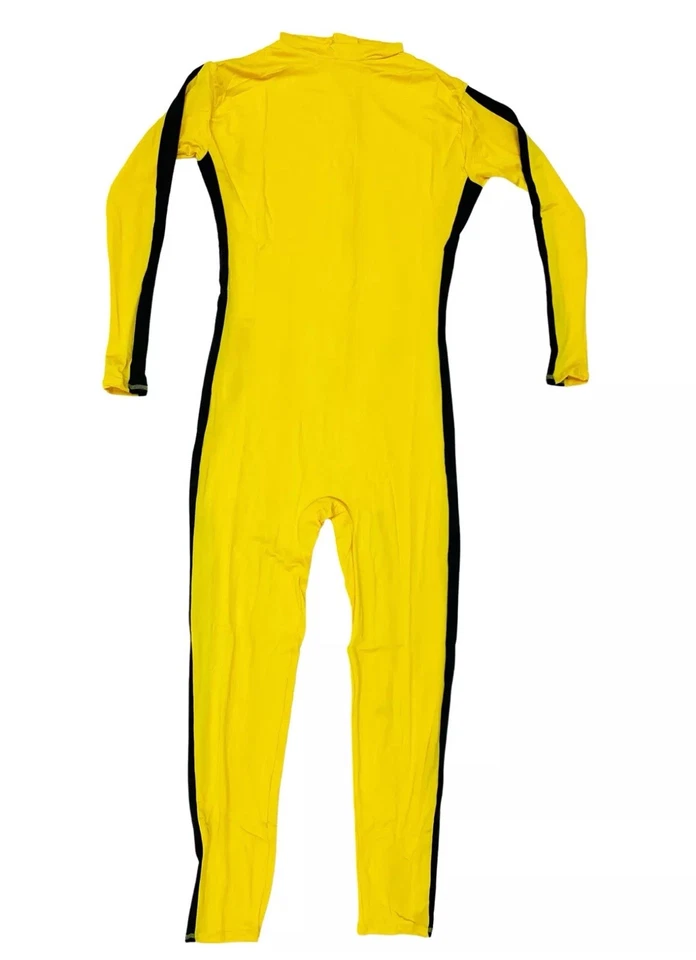 The Bride Costume Yellow Suit Kill Spandex Death Beatrix Kiddo Black Mamba M - Image 2 of 4