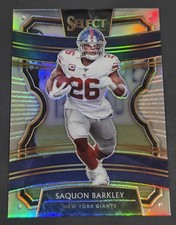 2019 Panini Select SAQUON BARKLEY Concourse Silver Prizm #18 NY Giants Eagles