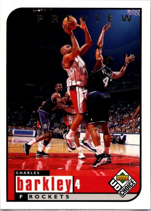 1998-99 UD Choice Preview #50 Charles Barkley