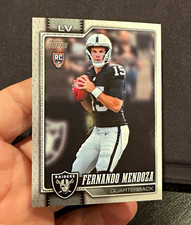 2026 Topps Flagship Football Fernando Mendoza (RC) #301 Las Vegas Raiders
