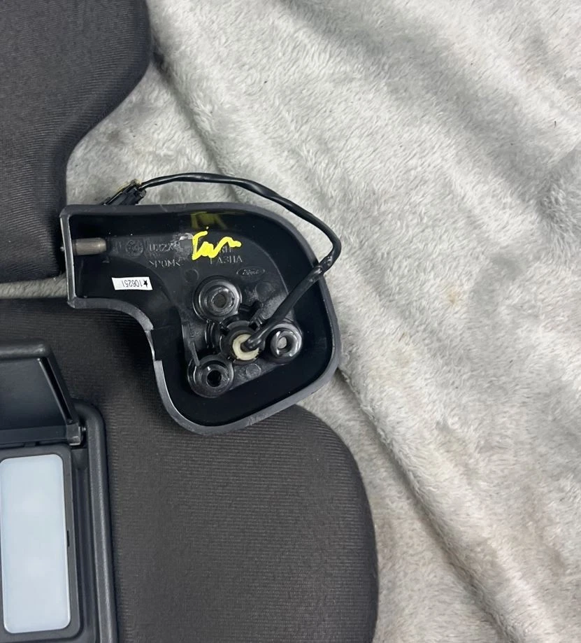 Parasol derecho iluminado negro pasajero Ford Expedition Navigator 2011-2014 OEM Foto 3 de 4