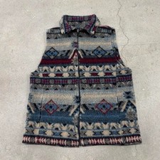 Vintage Aztec Western Navajo Zip-Up Vest