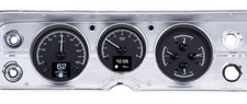 Dakota Digital 1964-65 Chevelle/ Malibu/ El Camino HDX Gauges Black Alloy