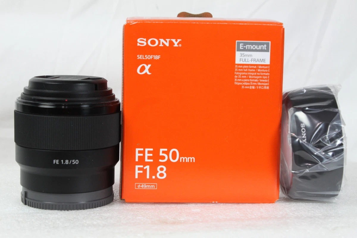 Sony FE f/1.8 Camera Lenses 50mm Focal for sale | eBay