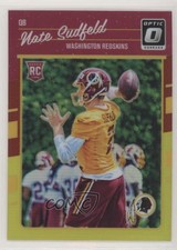 2016 Donruss Optic Rookies Red & Yellow Nate Sudfeld #130 sc2