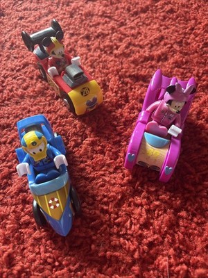 Micky Maus Fahrzeuge für die Holzeisenbahn original Disney