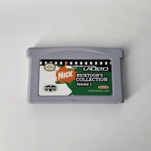 Nicktoon's Collection, Vol 1 (Nintendo Game Boy Advance GBA, 2004) FAST SHIPPING