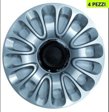 COPRICERCHI COPPE RUOTA RAGGIO DM (15) 4 PEZZI PER FIAT 500 500L