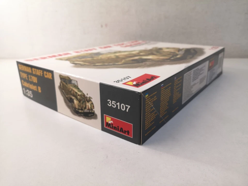 German Staff Car Mercedes Type 170V Cabriolet B Miniart 35107 Scala 1/35 -A29 - Immagine 3 di 4