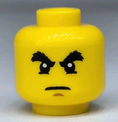NEW LEGO  Minifigure Head Part Cole Ninjago Yellow 9444 9579 40260 70599 70751 