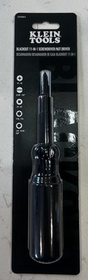 Rare Klein Tools Blackout Limited 11-in-1 Screwdriver Nut Driver 32500BLK