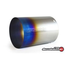 Greddy 11002104 Rs Titanium Exhaust Tip - 115mm Diameter X 185mm Long New