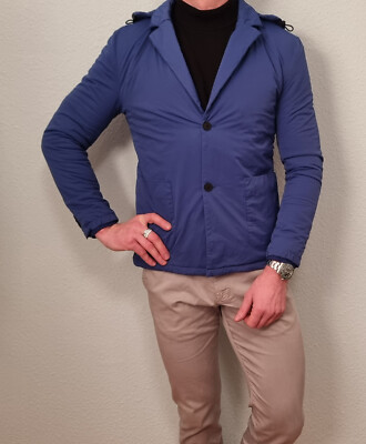 Hugo Boss Behood-D Men's Slim Hooded Two Button Blazer Coat Jacke Gr. 48