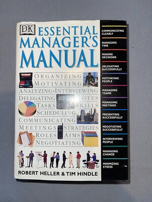 Essential Manager's Manual by Robert Heller, Tim Hindle (Hardcover, 1998)