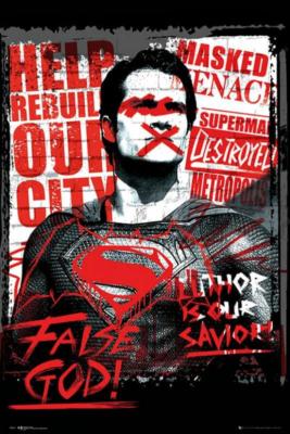 Batman v Superman: Superman Wanted - Maxi Poster 61 x 91,5 cm neu und versiegelt