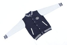 Original Volkswagen Collegejacke/ Jacke blau/grau, Gr. M unisex
