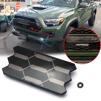 Grill Garnish Sensor Cover OE #53141-35060 For Toyota Tacoma TRD PRO 2018-2023