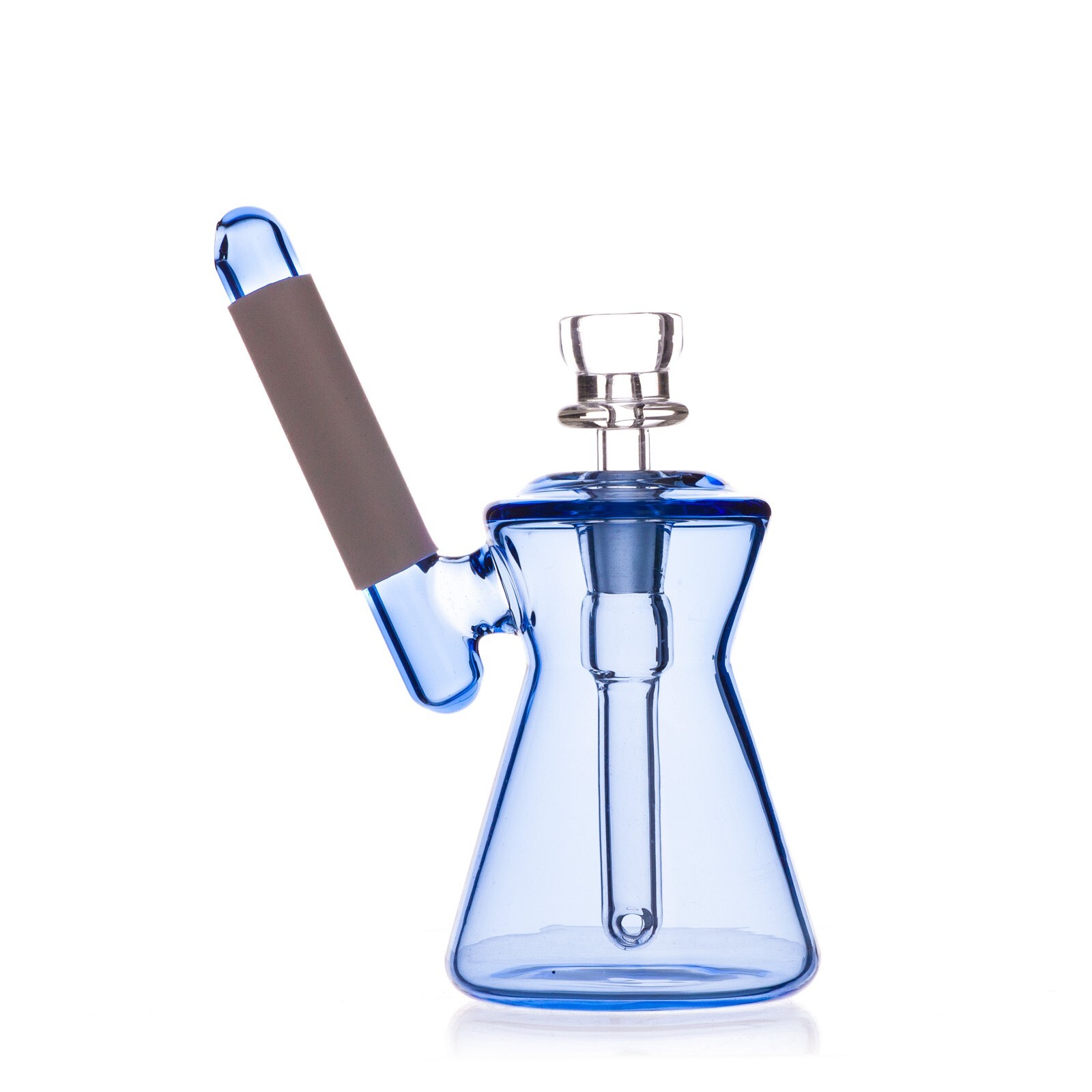 Blue Color  unique Design Borosilicate Glass Handmade Handpipe