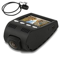 Pyle Dual Camera Dvr Video Recording, Dash Cam + Rearview Backup Cam, 2 Display on sale Pyle Dual Camera Dvr Video Recording, Dash Cam + Rearview Backup Cam, 2 Display on sale