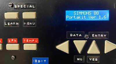 Simmons Drum Module / Portakit Prototype Midi Drum Module
