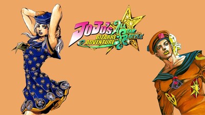 Anime jojos bizarre adventure jojolion girls arms up Gaming Mat Desk Pad