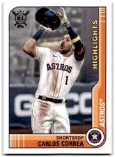 2021 Topps Big League #295 Carlos Correa HL - Houston Astros