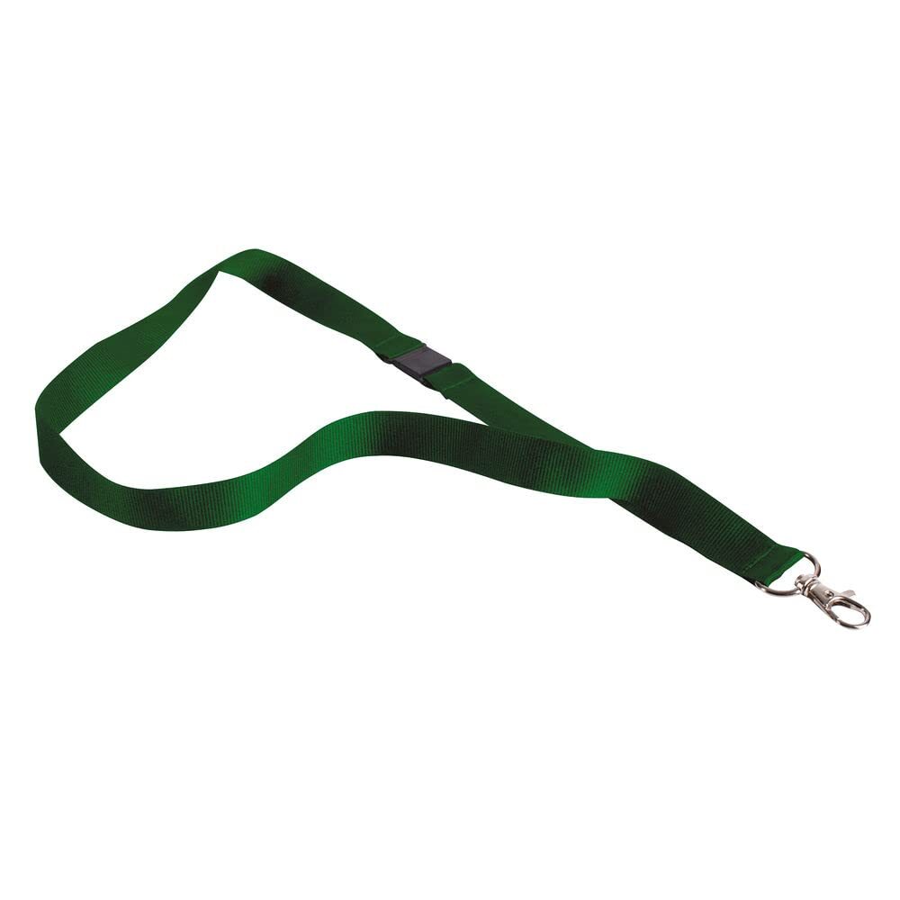 Announce Textile Badge Necklace Green