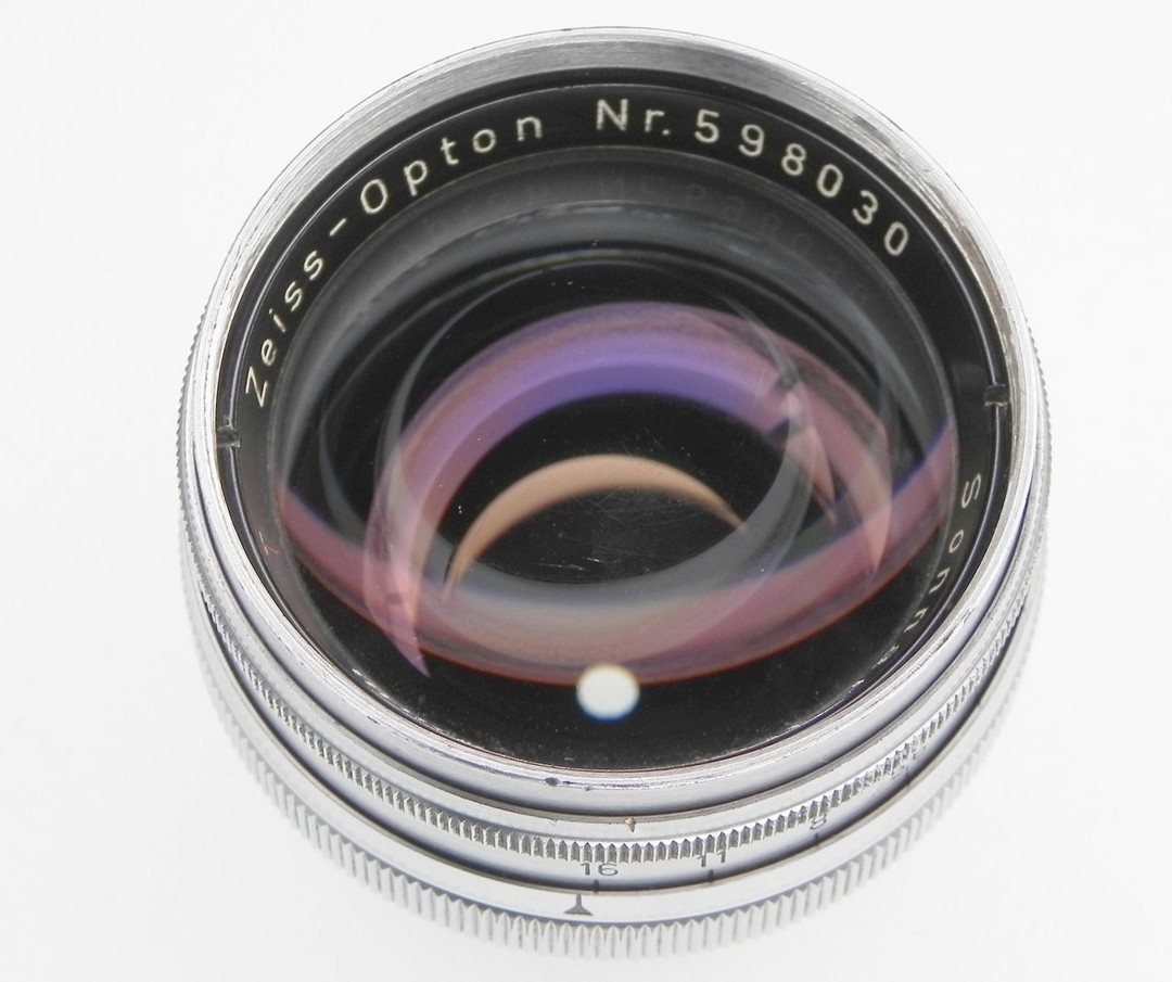 Contax RF Carl Zeiss 50mm f1.5 Sonnar Opton T* #598030 | eBay