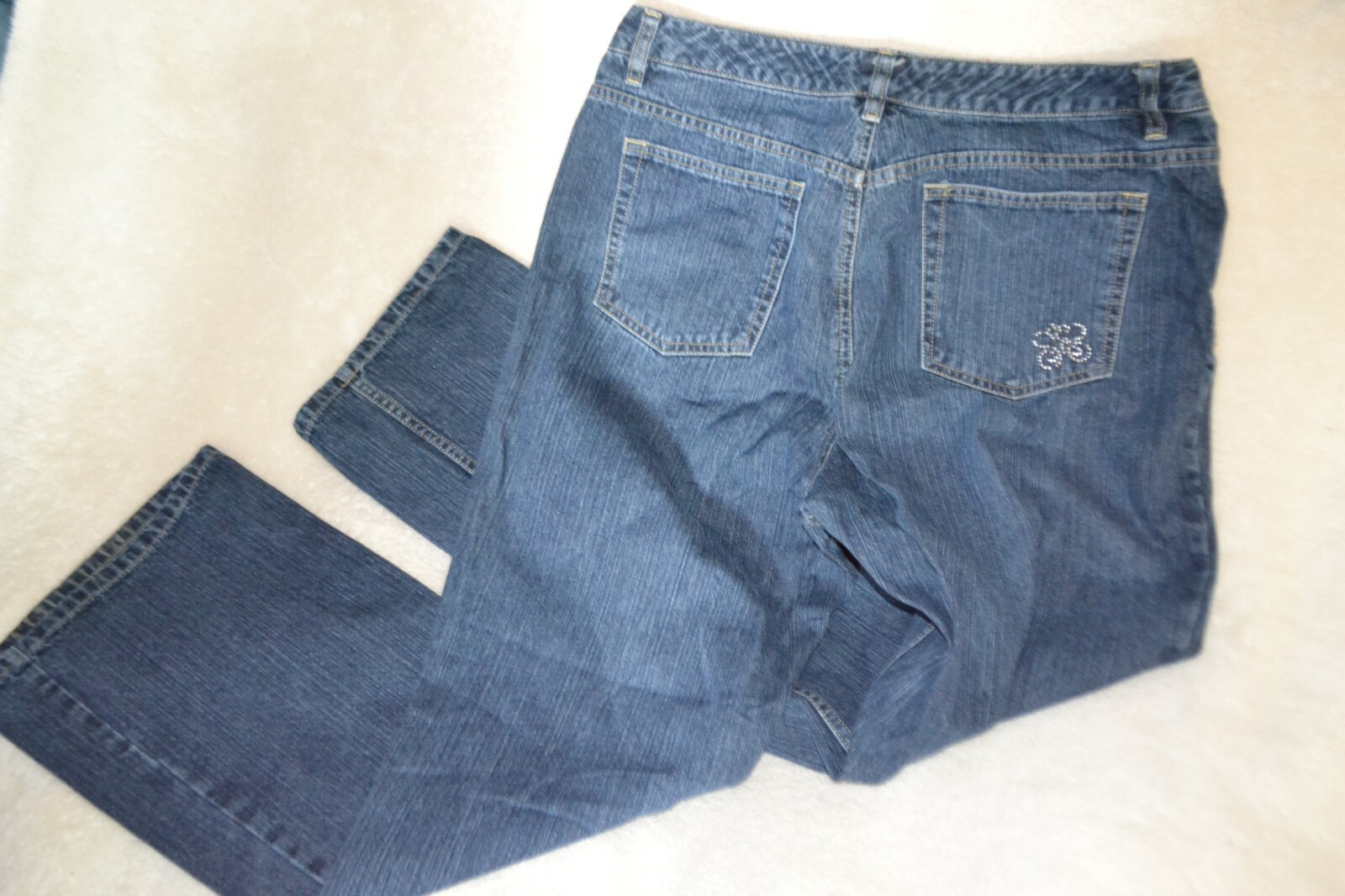 LIZ CLAIBORNE BOOTCUT JEANS WOMENS SIZE 12 eBay