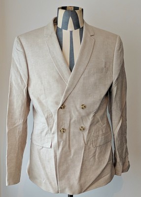 cream linen jacket mens