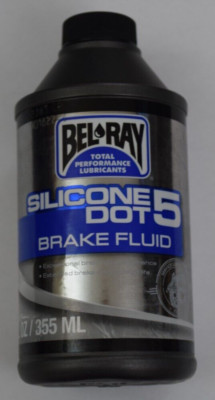 Bel-Ray Silicone Dot 5 Brake Fluid 12oz (355ml) - Made in USA & Exceeds FMVSS